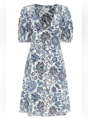 Velvet Floral Shani Mini Dress